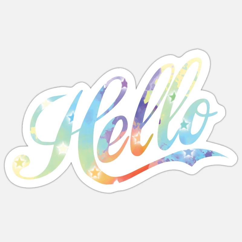 Sticker Größe S (10 x 10 cm) - 