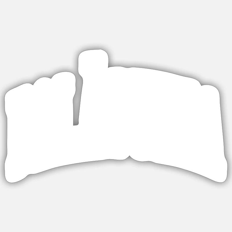 Sticker Größe S (10 x 10 cm) - 
