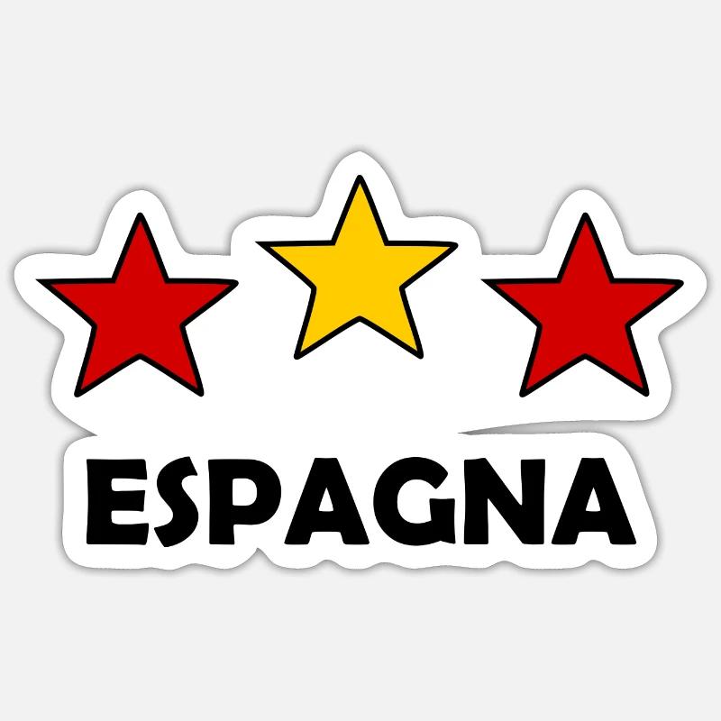 Espagna Sticker taille S (10 x 10 cm)