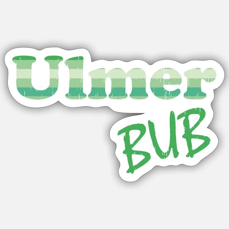 Ulm BUB Sticker Größe S (10 x 10 cm)