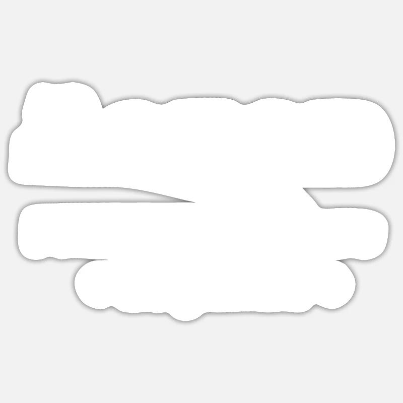 Aaron - Mann, Mythos, Legende - Sticker Größe S (10 x 10 cm) - Mattweiß