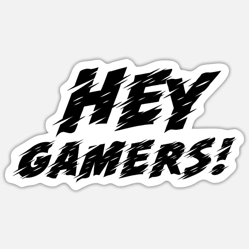 Game Gaming PC - Sticker Größe S (10 x 10 cm) - Mattweiß
