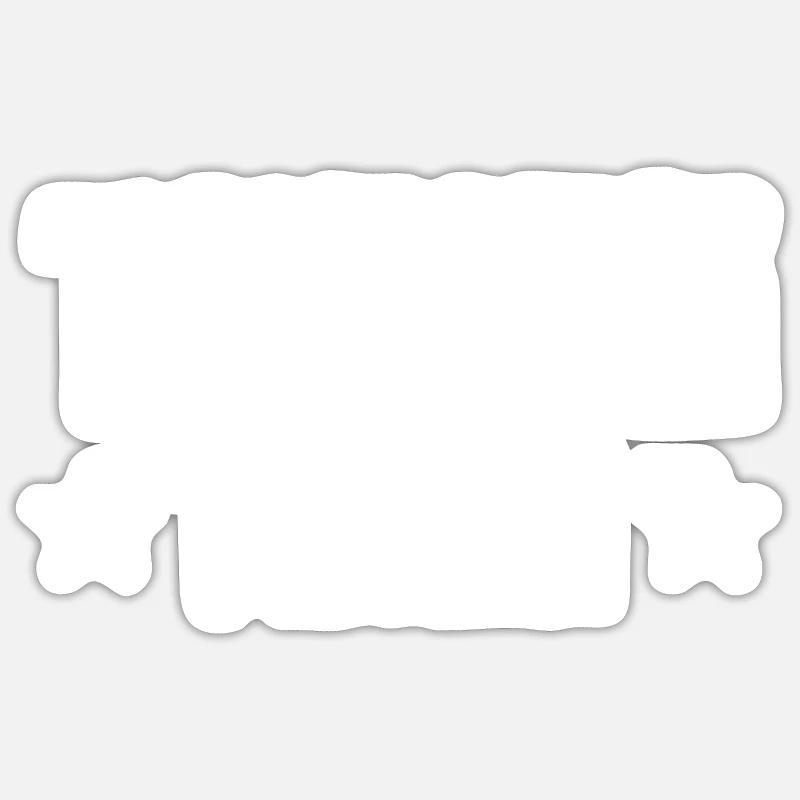 Tuning Team - Sticker size S (10 x 10 cm) - white matte