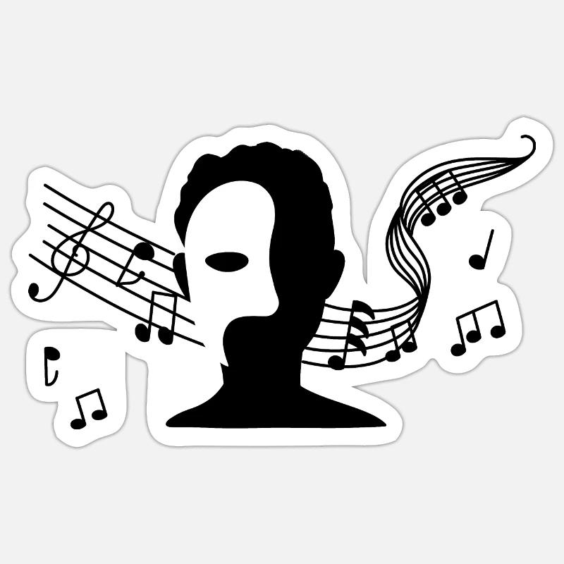 Sticker Größe S (10 x 10 cm) - 