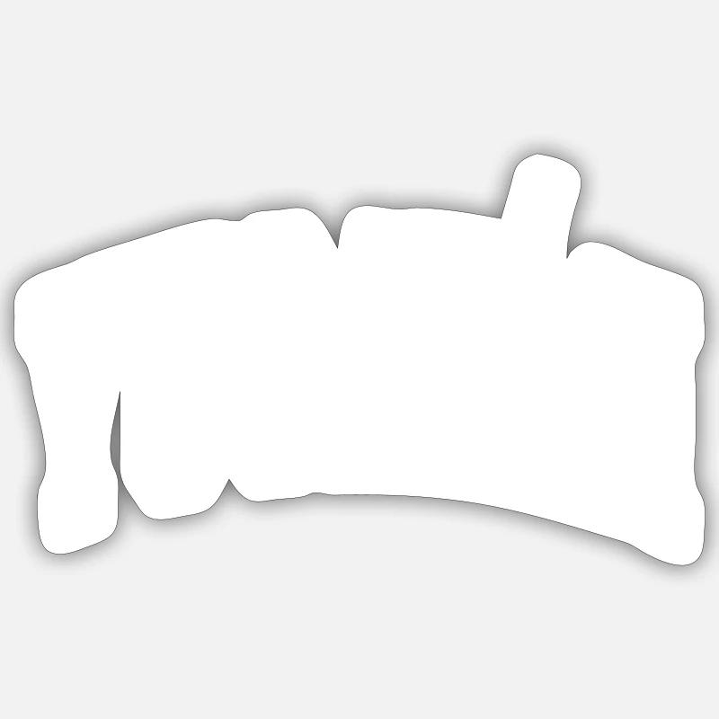 Yucatan - Sticker size S (10 x 10 cm) - white matte