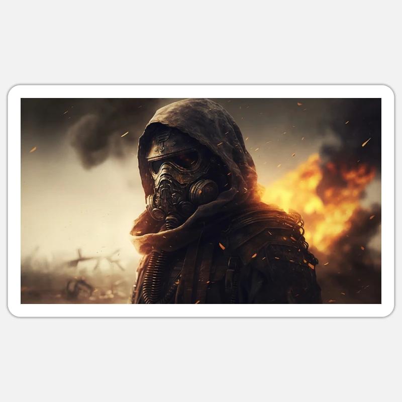 Sticker taille S (10 x 10 cm) - 