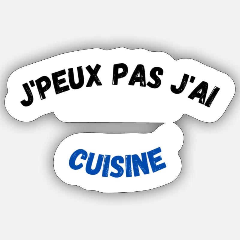 cuisine Sticker taille S (10 x 10 cm)