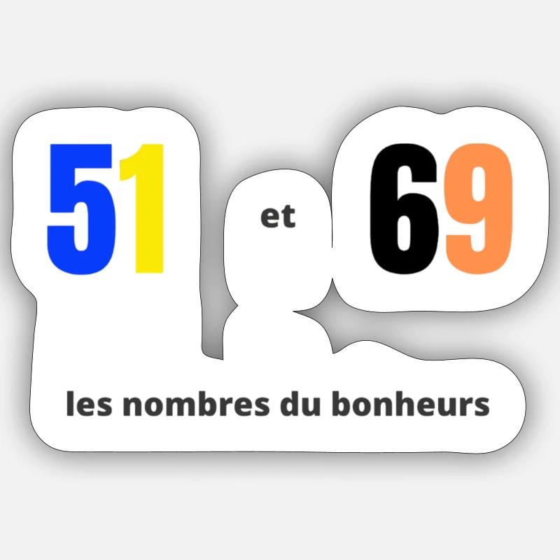 Sticker taille S (10 x 10 cm) - 