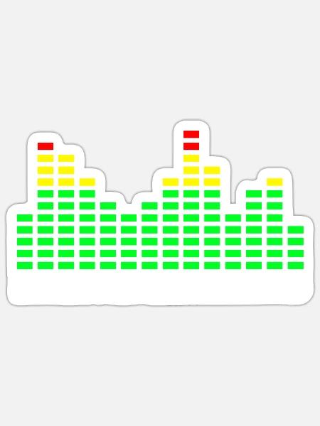 Musicsoundsbetterwithyou - Sticker Größe S (10 x 10 cm) - Mattweiß
