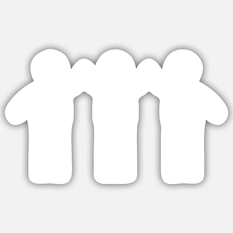 Sticker Größe S (10 x 10 cm) - 
