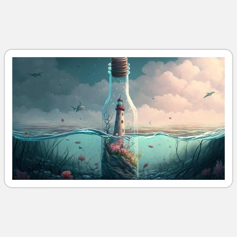 Sticker taille S (10 x 10 cm) - 