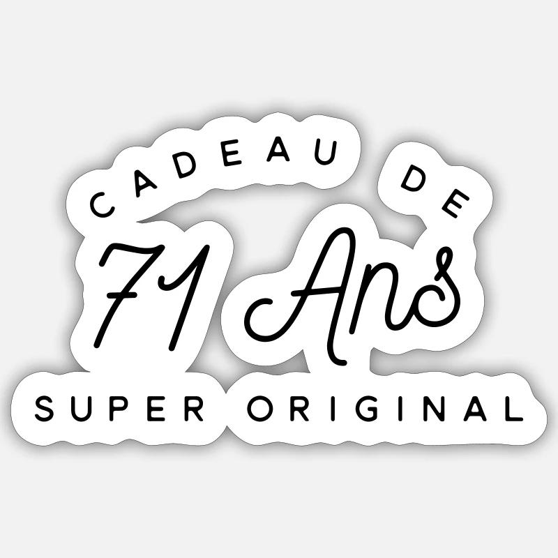 Sticker taille S (10 x 10 cm) - 
