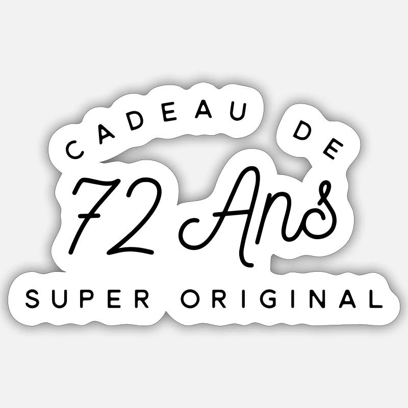 Sticker taille S (10 x 10 cm) - 