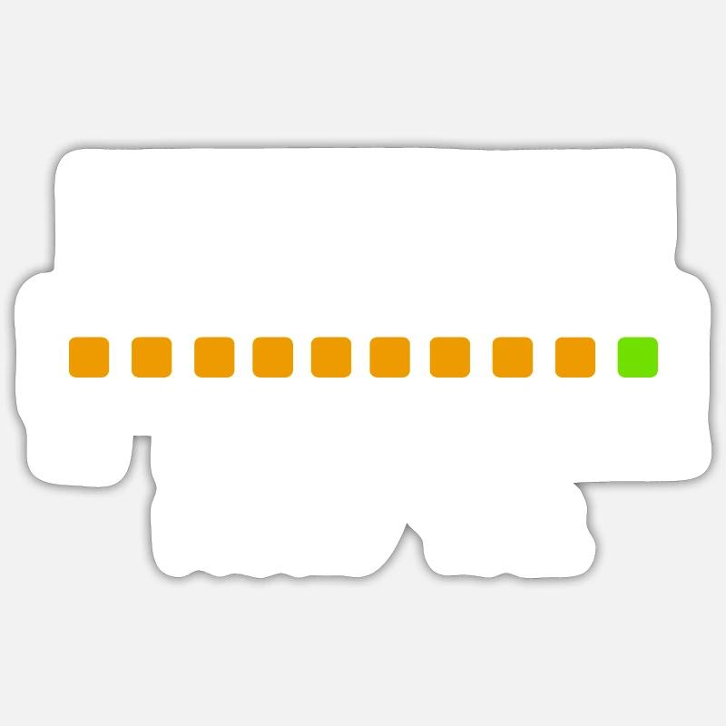 Samstag Sticker Größe S (10 x 10 cm)