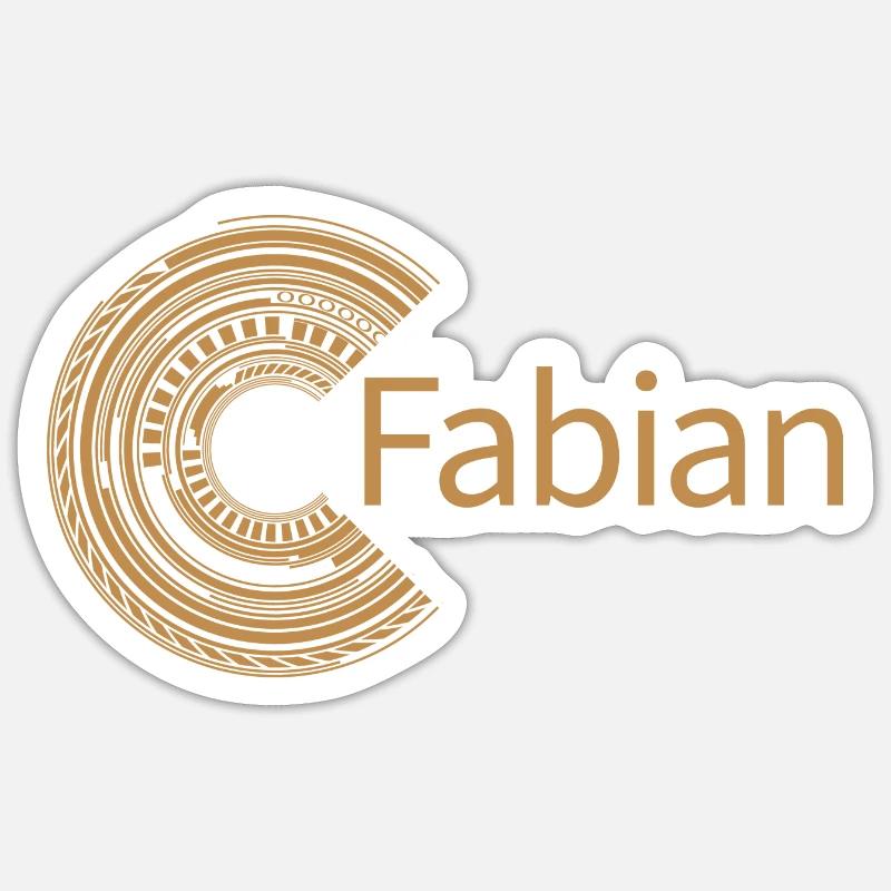 Pour Fabian Sticker taille S (10 x 10 cm)