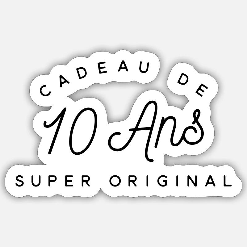 Sticker taille S (10 x 10 cm) - 