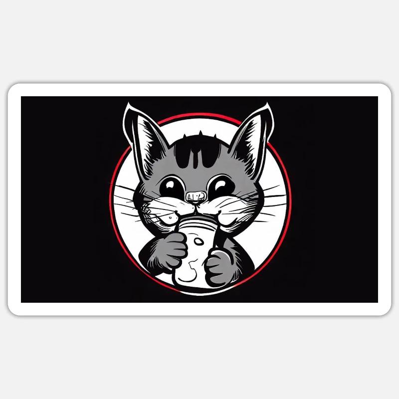 Sticker taille S (10 x 10 cm) - 