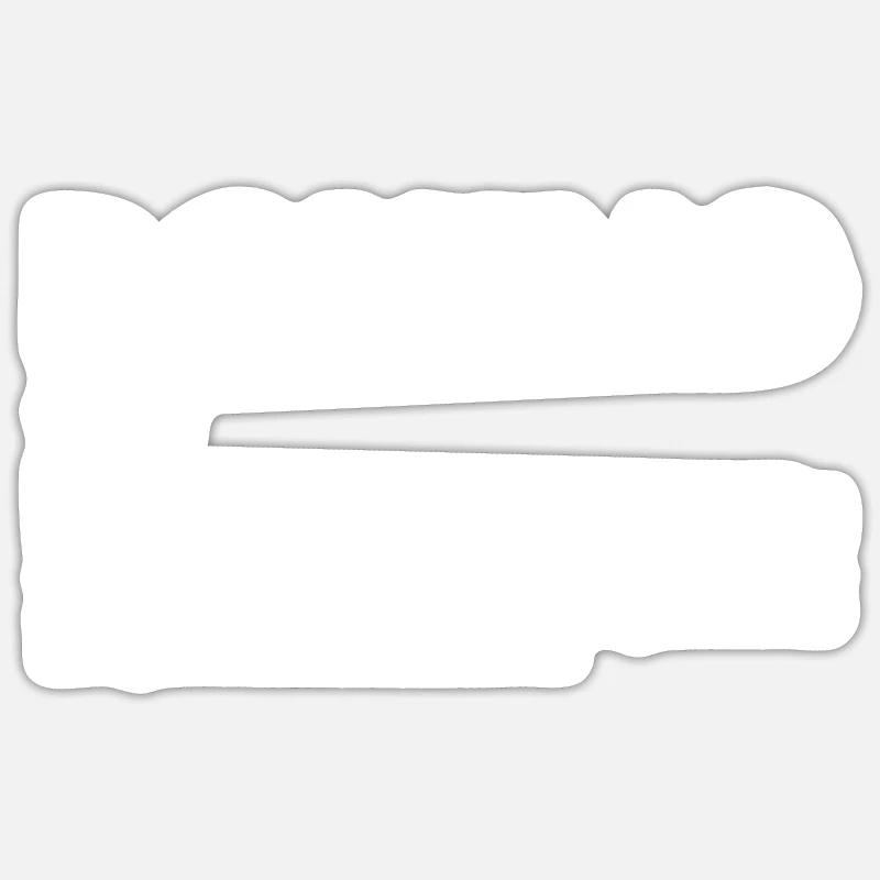 Sport Definition Boxing - Sticker size S (10 x 10 cm) - white matte