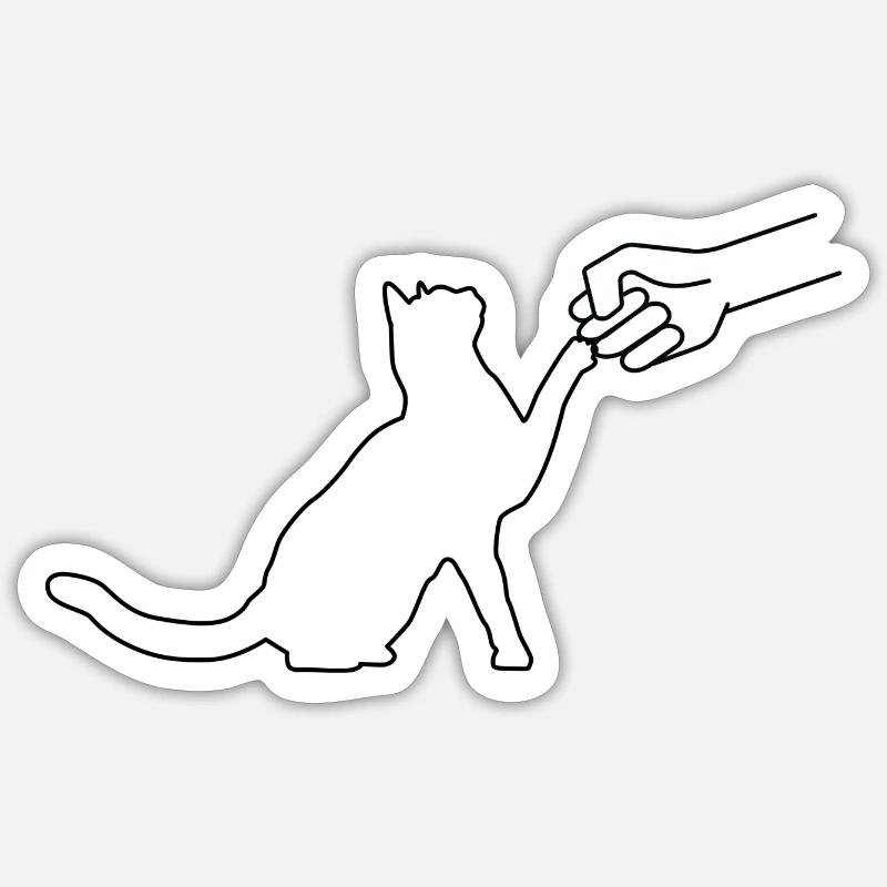 Sticker Größe S (10 x 10 cm) - 