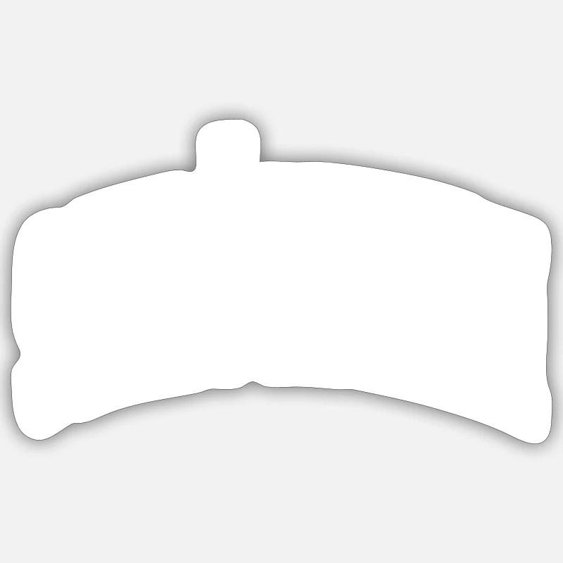 Schlüchtern - Sticker Größe S (10 x 10 cm) - Mattweiß
