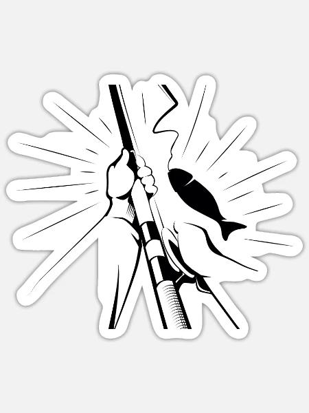 Wassersport - Sticker Größe S (10 x 10 cm) - Mattweiß