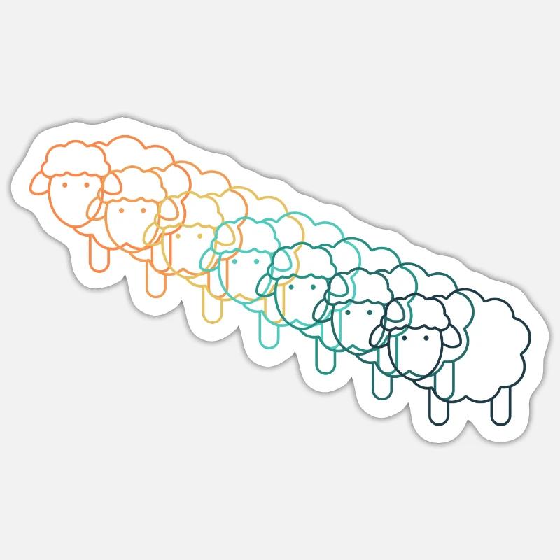 Sticker taille S (10 x 10 cm) - 