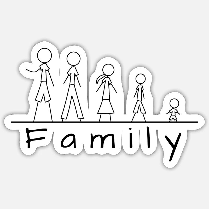 Sticker Größe S (10 x 10 cm) - 