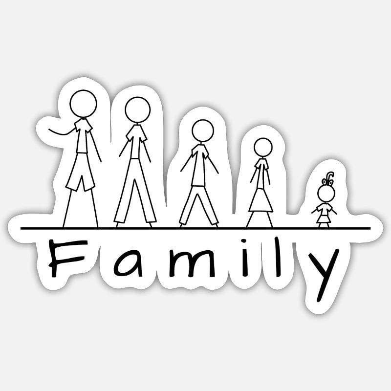 Sticker Größe S (10 x 10 cm) -