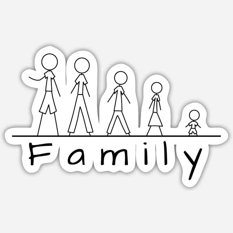 Sticker Größe S (10 x 10 cm) - 