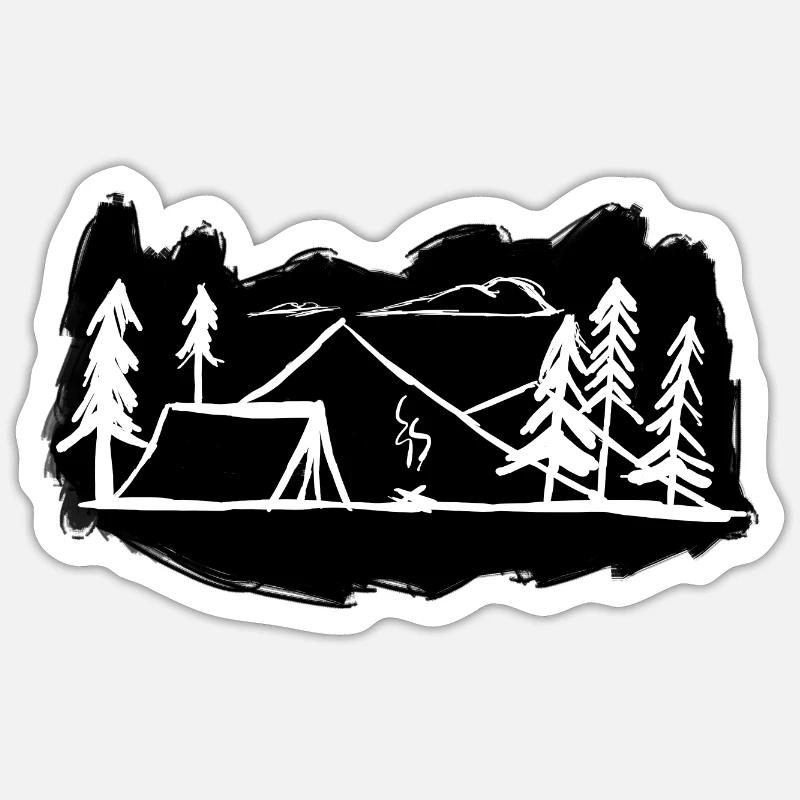 Sticker taille S (10 x 10 cm) - 