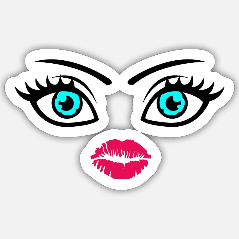 Sticker Größe S (10 x 10 cm) - 