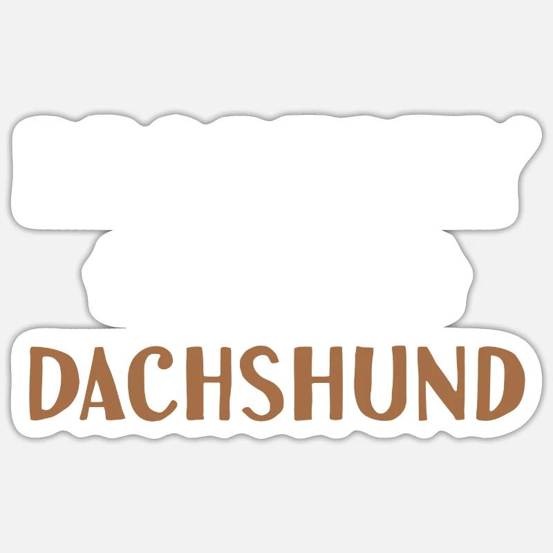 Propriété D’Un Teckel Sticker taille S (10 x 10 cm)