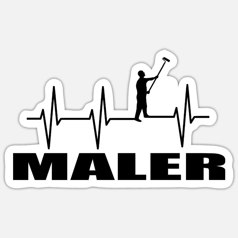 Sticker Größe S (10 x 10 cm) - 