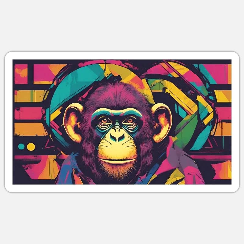 Sticker taille S (10 x 10 cm) - 