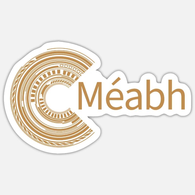 Für Méabh - Sticker Größe S (10 x 10 cm) - Mattweiß