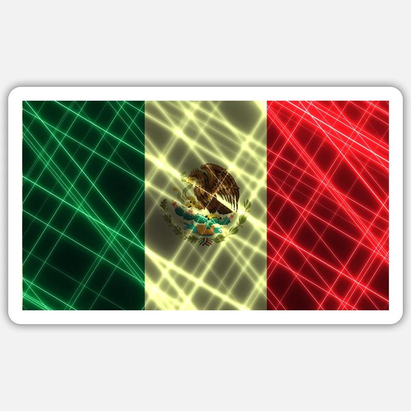 First name Mexico - Sticker size S (10 x 10 cm) - white matte