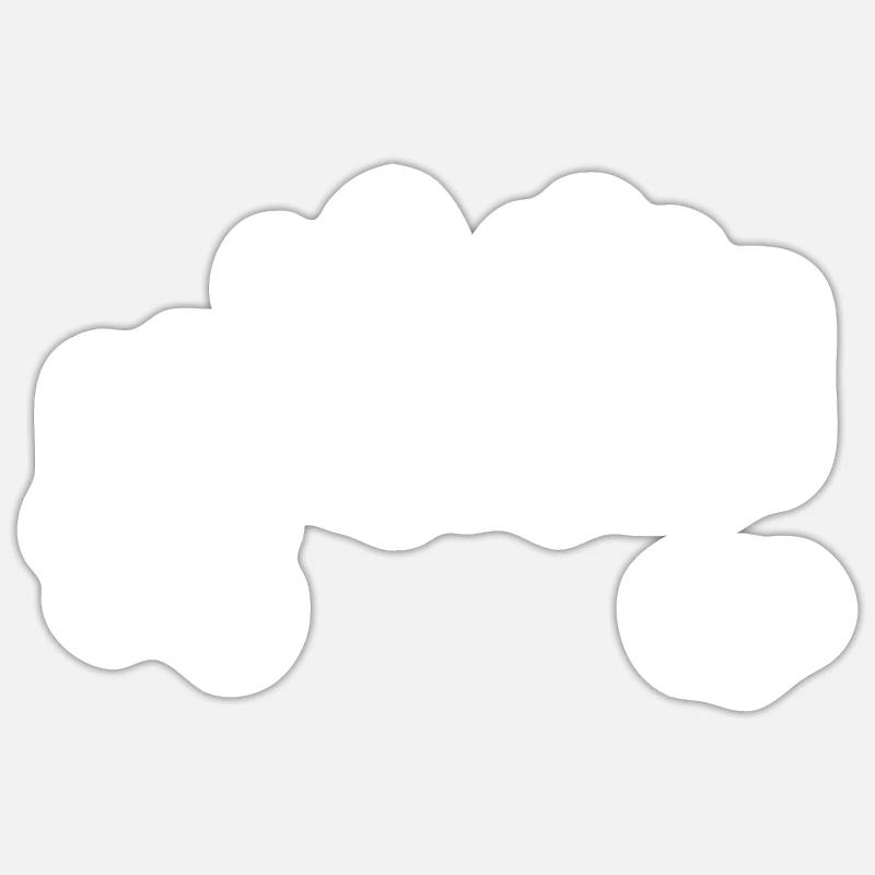 Ad Astra - Sticker size S (10 x 10 cm) - white matte