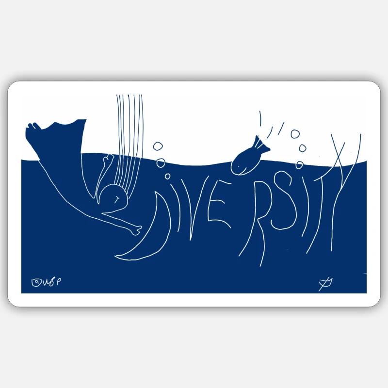 Sticker Größe S (10 x 10 cm) - 