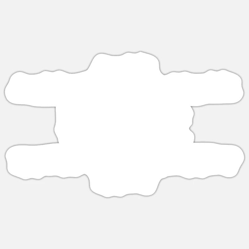 Vorname Hilde - Sticker Größe S (10 x 10 cm) - Mattweiß