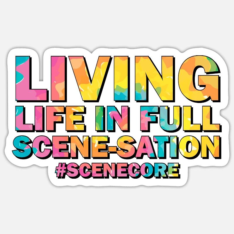 Sticker Größe S (10 x 10 cm) - 