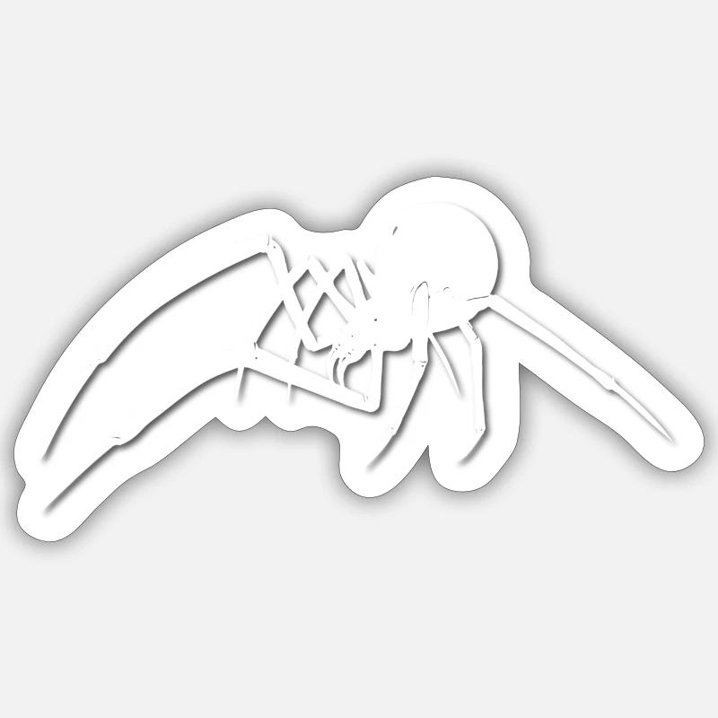 Spinne Sticker Größe S (10 x 10 cm)