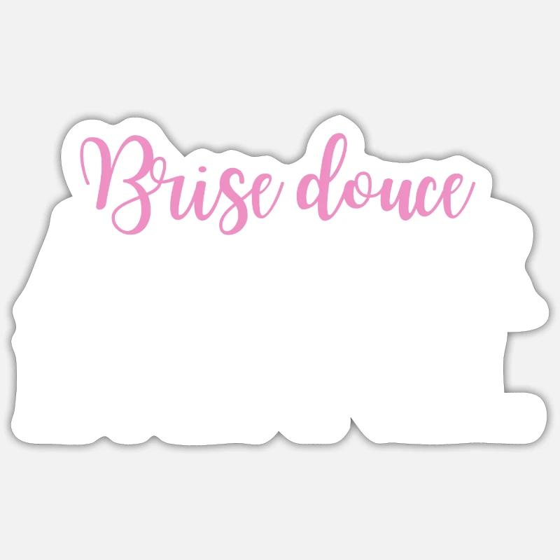 Brise douce Sticker taille S (10 x 10 cm)