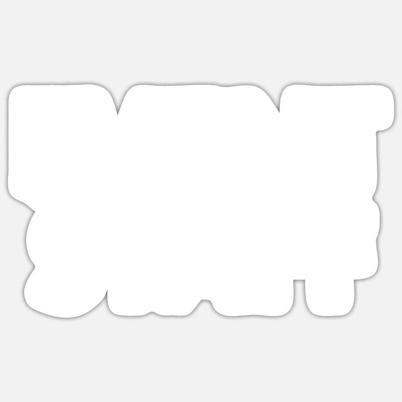 Event staff - Sticker taille S (10 x 10 cm) - blanc mat