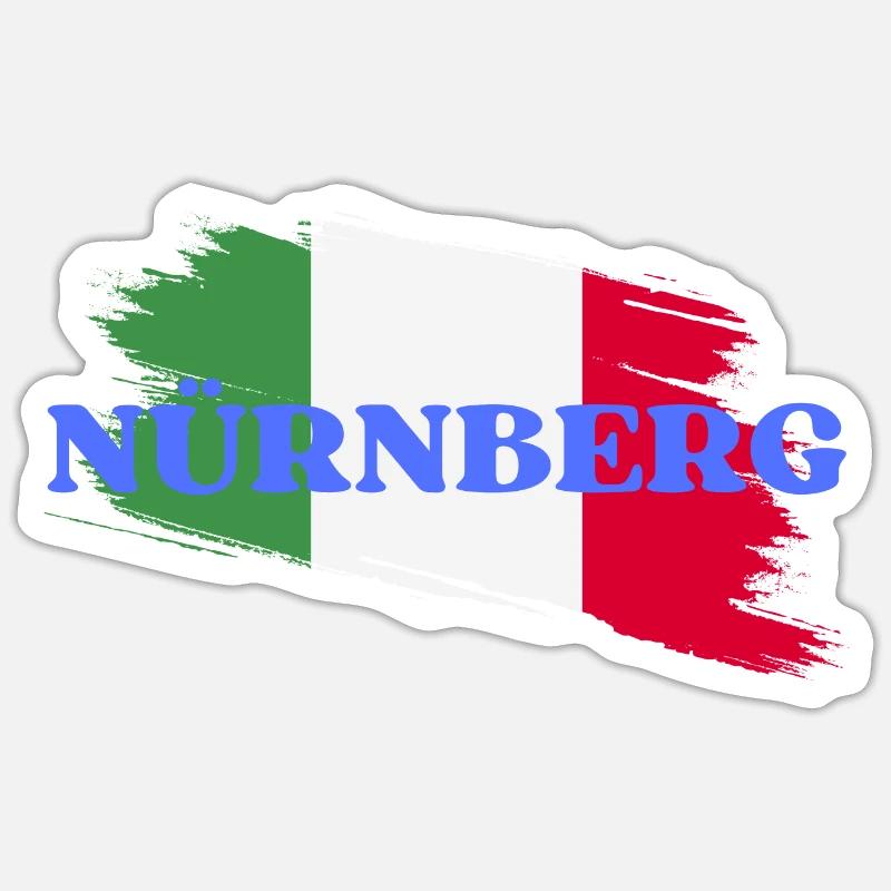 Nürnberg Sticker Größe S (10 x 10 cm)