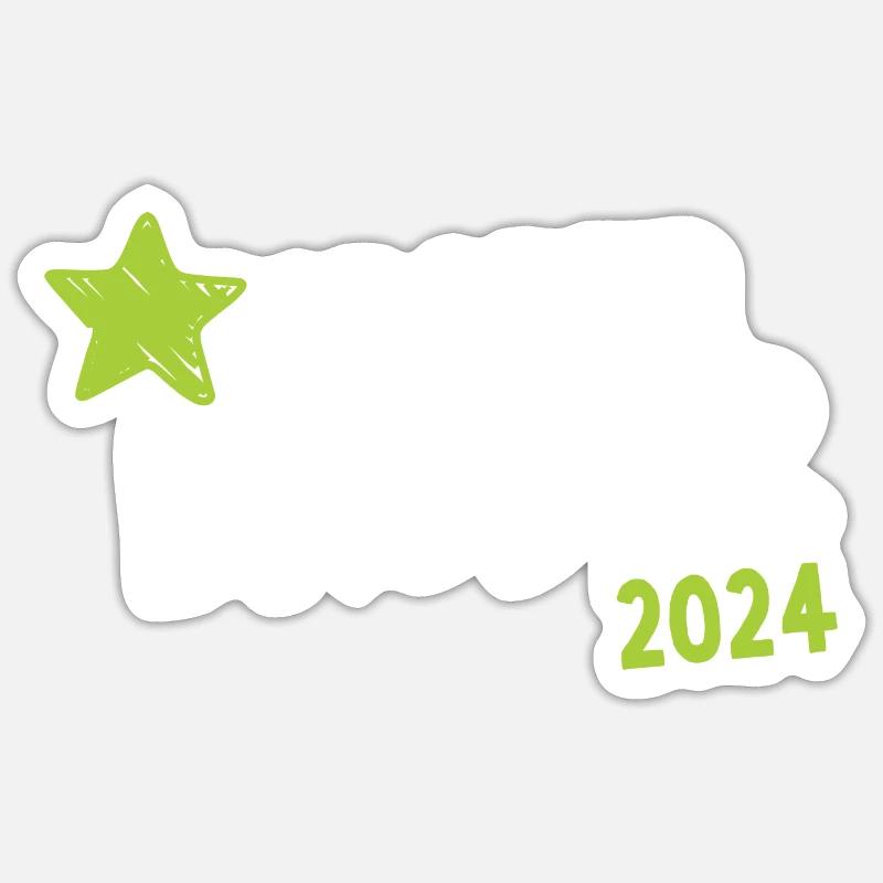Ich werde Großer Bruder 2024 Loading Krone BÄM Sticker Größe S (10 x 10 cm)