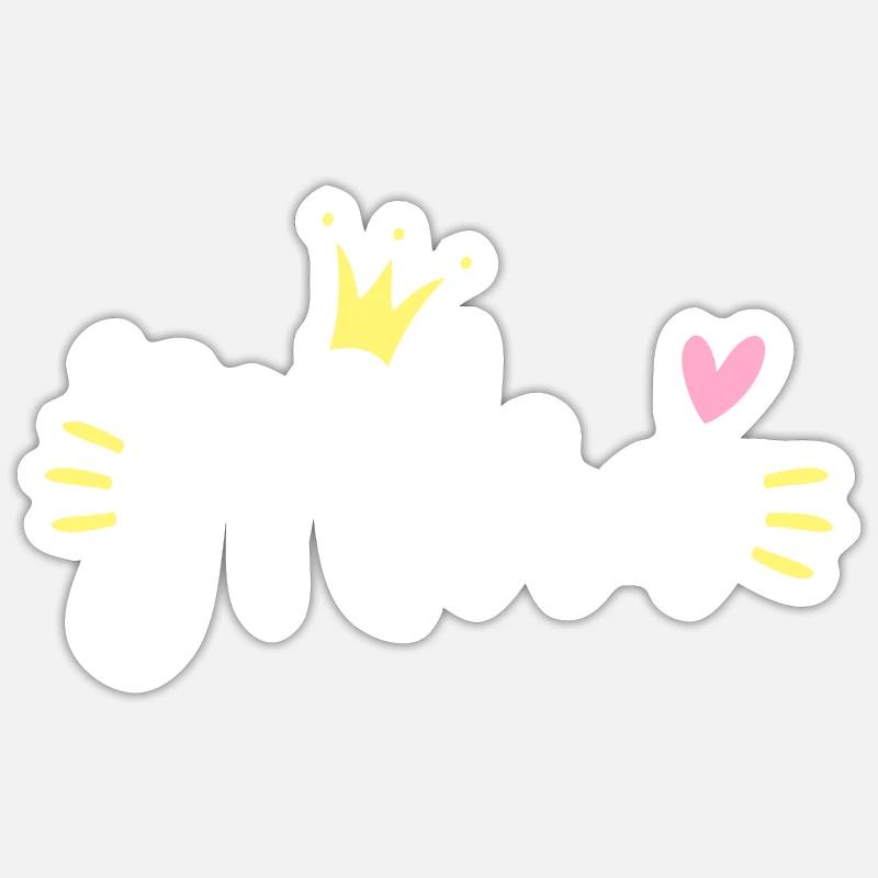 Sticker taille S (10 x 10 cm) -