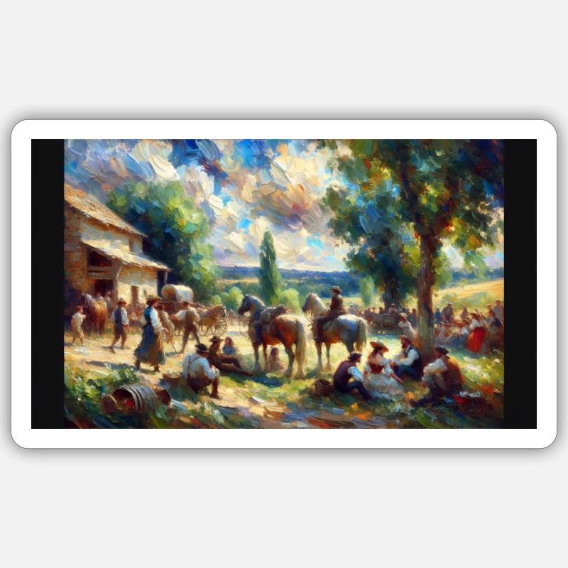 Sticker taille S (10 x 10 cm) - 