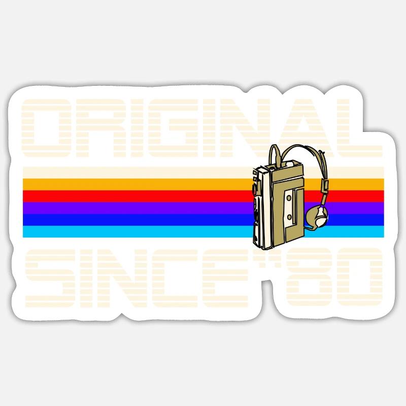 Since 80 Sticker size S (10 x 10 cm)
