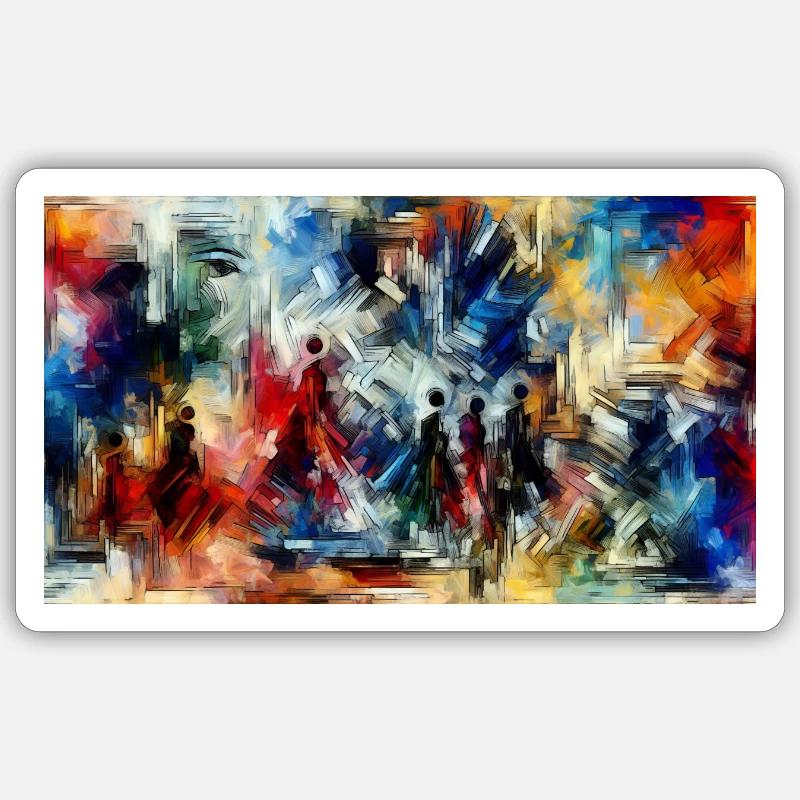 Sticker taille S (10 x 10 cm) - 