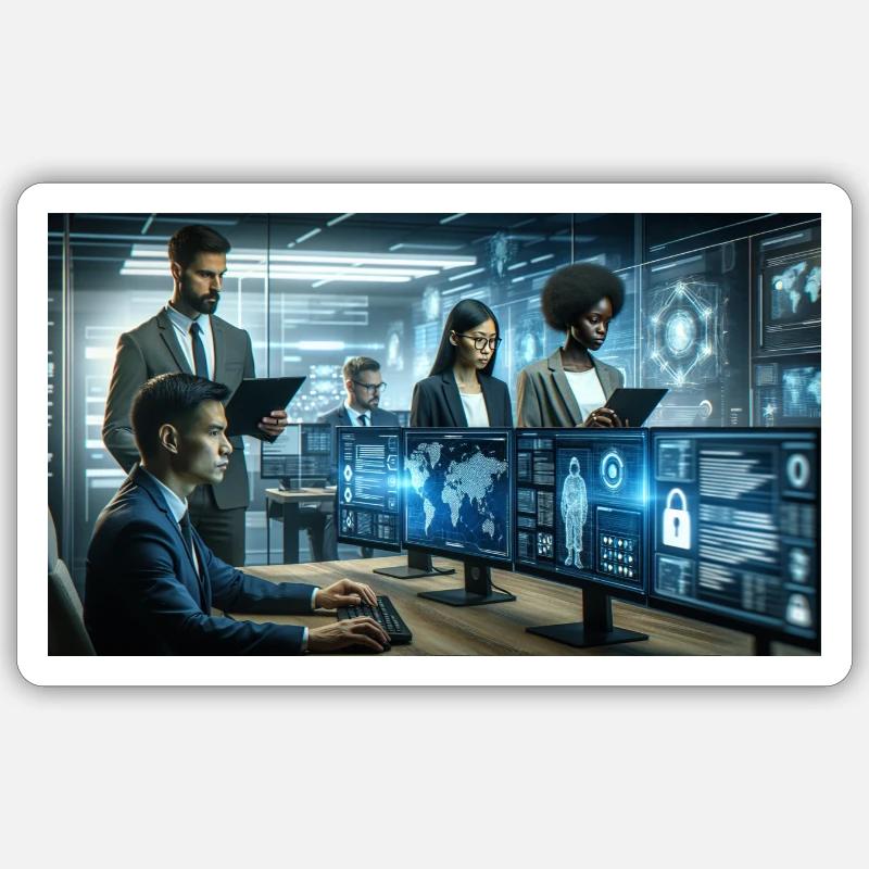 L’évolution des professionnels de l’informatique : permettre à la Sticker taille S (10 x 10 cm)